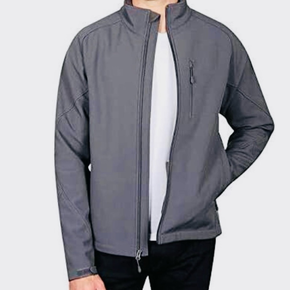 Kirkland Signature Men's Charcoal Softshell Jacket